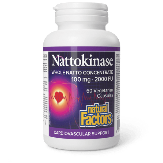 Nattokinase 100 mg 60 Vegetarian Capsules