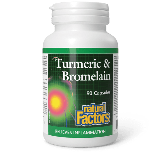 Turmeric & Bromelain 90 Capsules