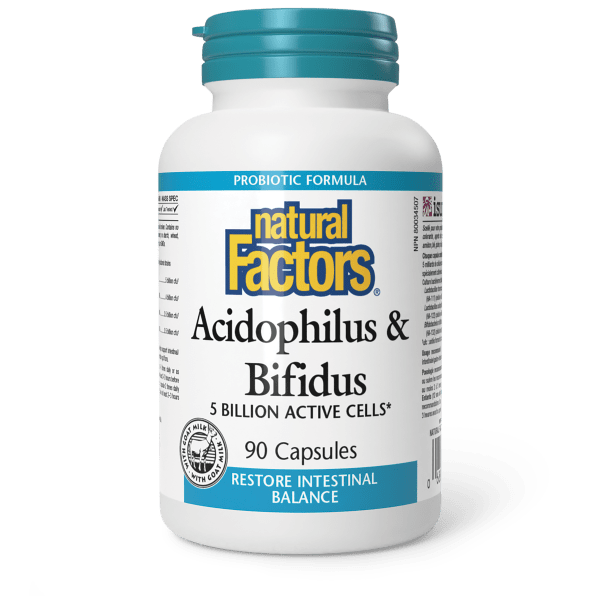 Acidophilus & Bifidus 5 Billion Active Cells 90 Capsules