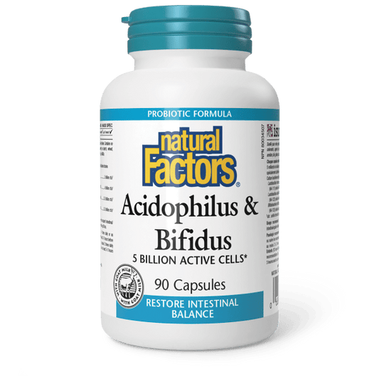 Acidophilus & Bifidus 5 Billion Active Cells 90 Capsules