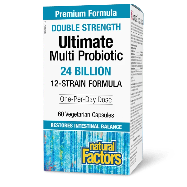 Ultimate Multi Probiotic Double Strength 24 Billion Live Probiotic Cultures