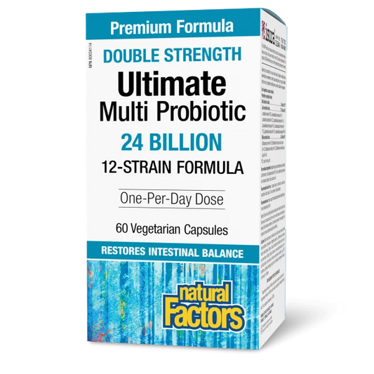Ultimate Multi Probiotic Double Strength 24 Billion Live Probiotic Cultures