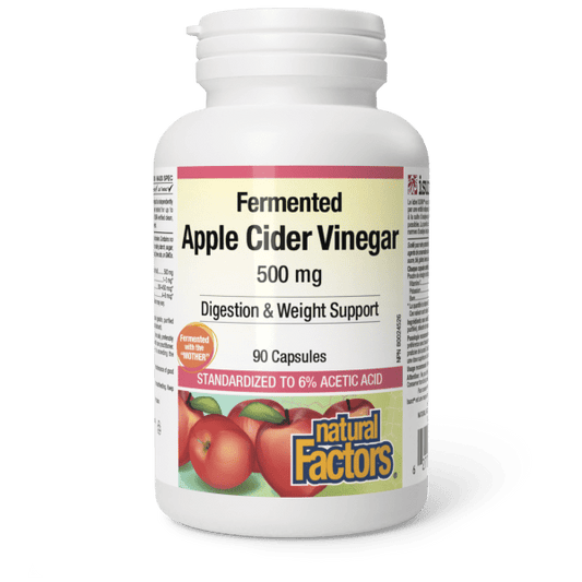 Fermented Apple Cider Vinegar 500 mg 90 Capsules