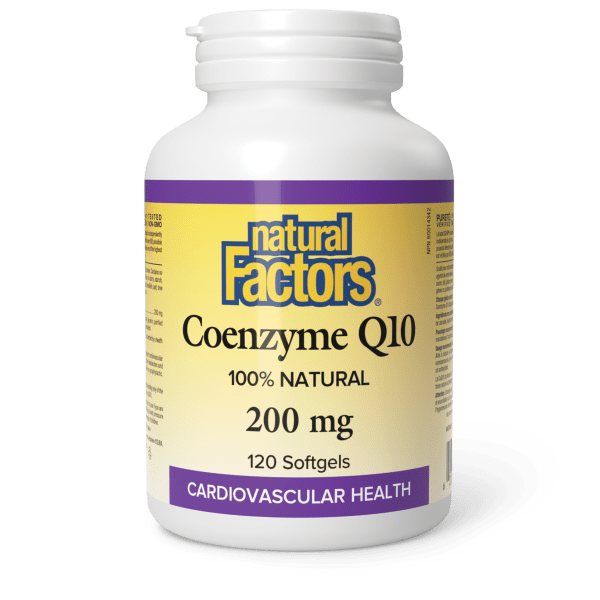 Coenzyme Q10 100 % Natural 200 mg 120 Softgels