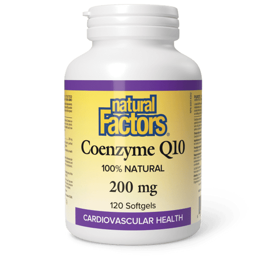 Coenzyme Q10 100 % Natural 200 mg 120 Softgels