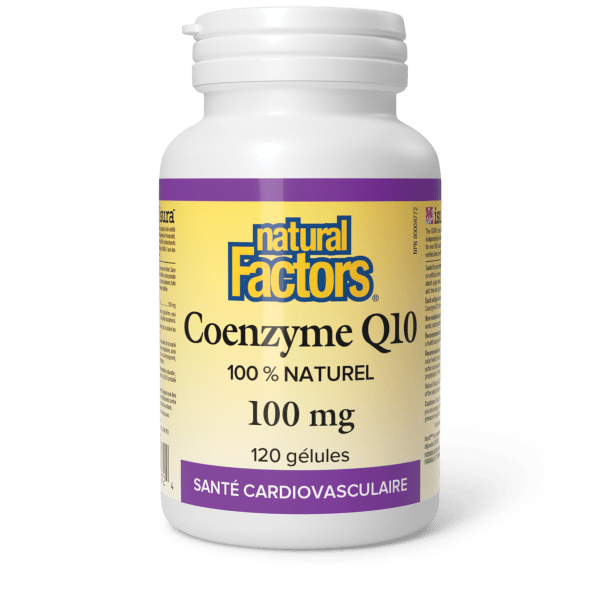 Coenzyme Q10 100 % Natural 100 mg 120 Softgels