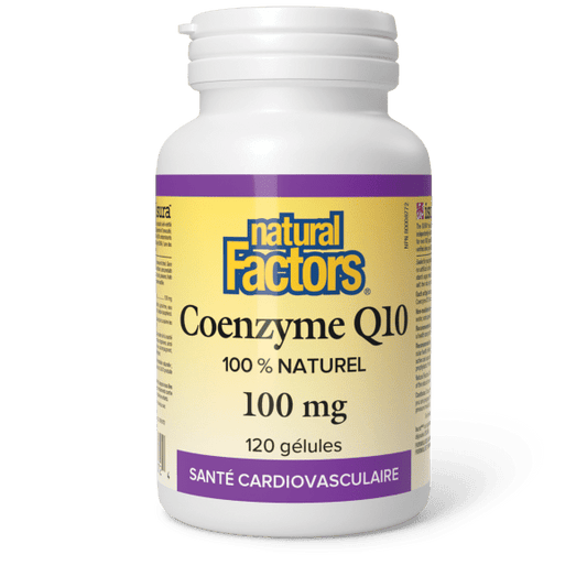 Coenzyme Q10 100 % Natural 100 mg 120 Softgels