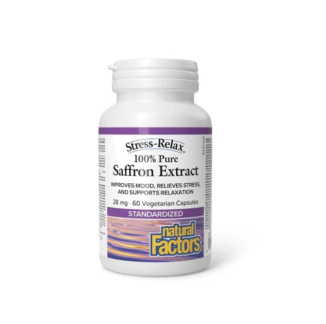 Natural Factors SAFFRON EXTRACT 28MG, 60 caps