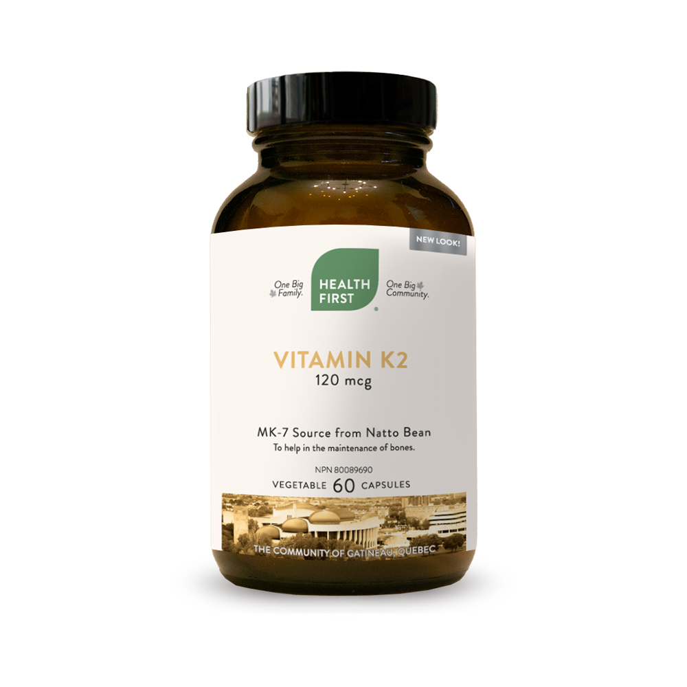 Vitamin K2 120mcg-60 Capsules