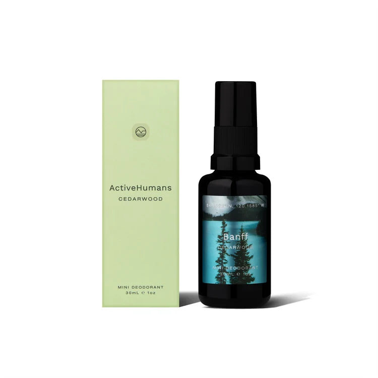 Active Humans Cedarwood Natural Deodorant Spray