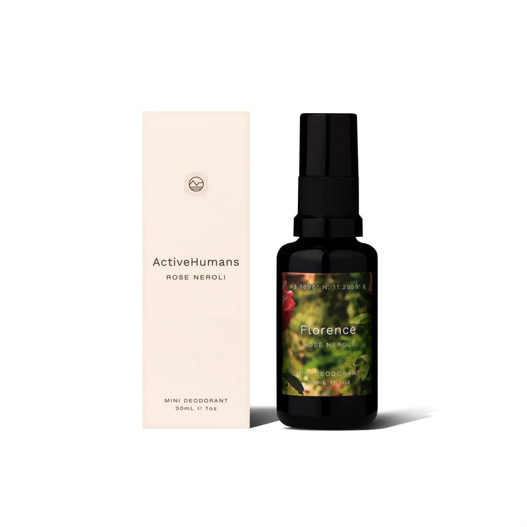 Active Humans Rose Neroli Natural Deodorant Spray