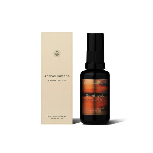 Active Humans Sandalwood Natural Deodorant Spray 30ml