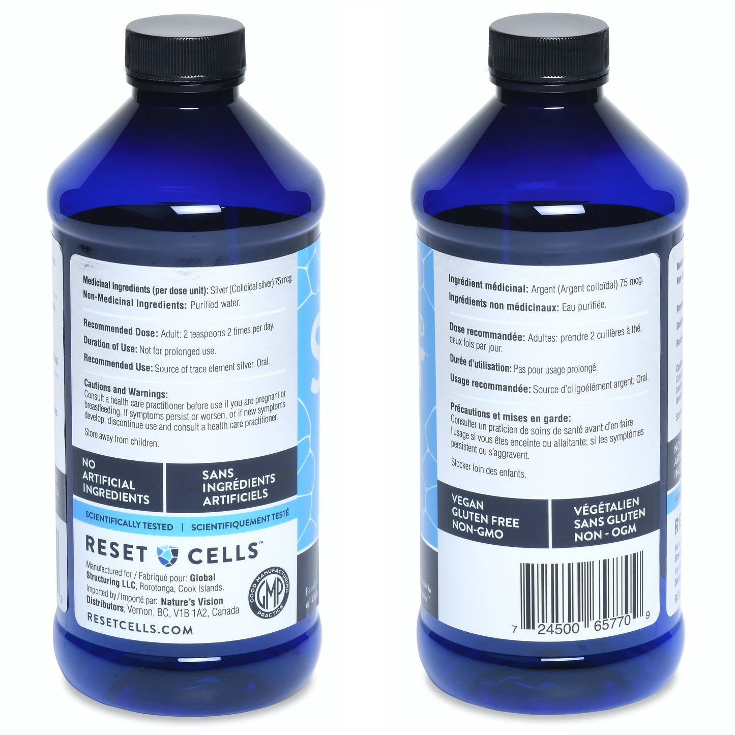 Beyond Structured Silver, 16oz - Reset Cells
