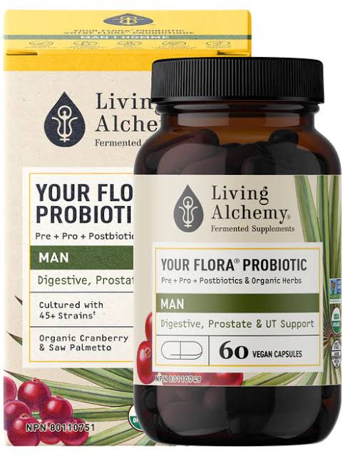 Living Alchemy Your Flora® PROBIOTIC MAN – Probiotic 60's