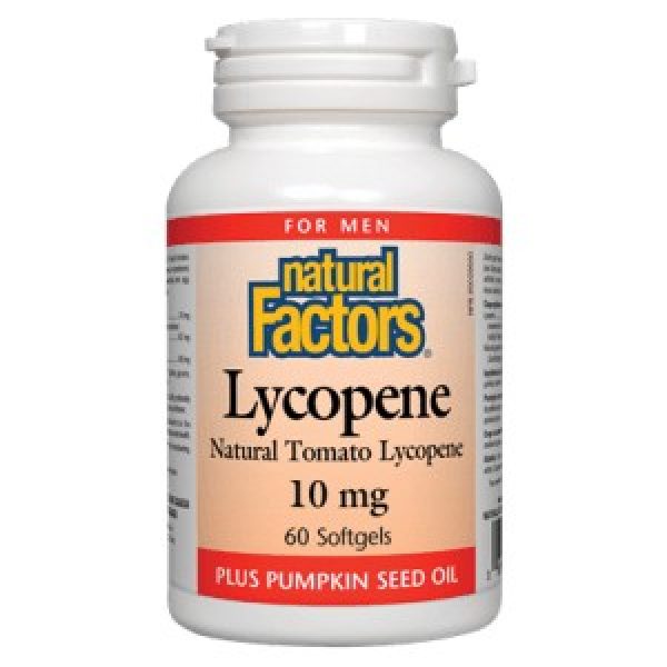 Lycopene 10 mg, 60 Softgelssheet- Natural Factors