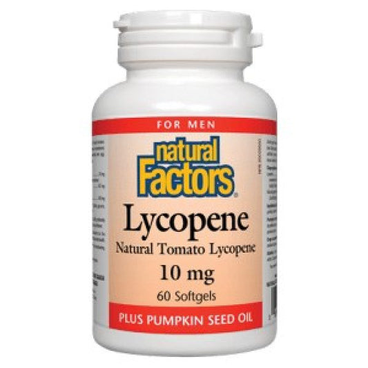 Lycopene 10 mg, 60 Softgelssheet- Natural Factors