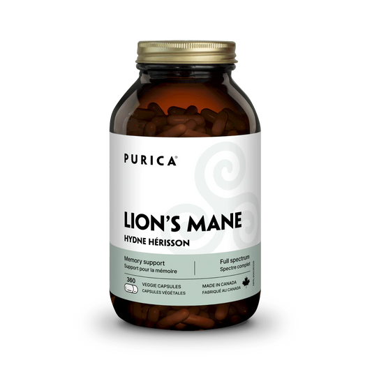 Purica Lion's Mane, 360 vegetable capsules