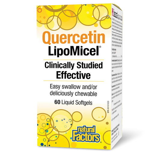 Quercetin Lipomicel 250mg- 60 Softgels