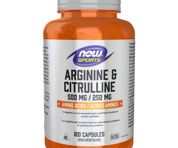Arginine & Citrulline Veg Capsules 120s