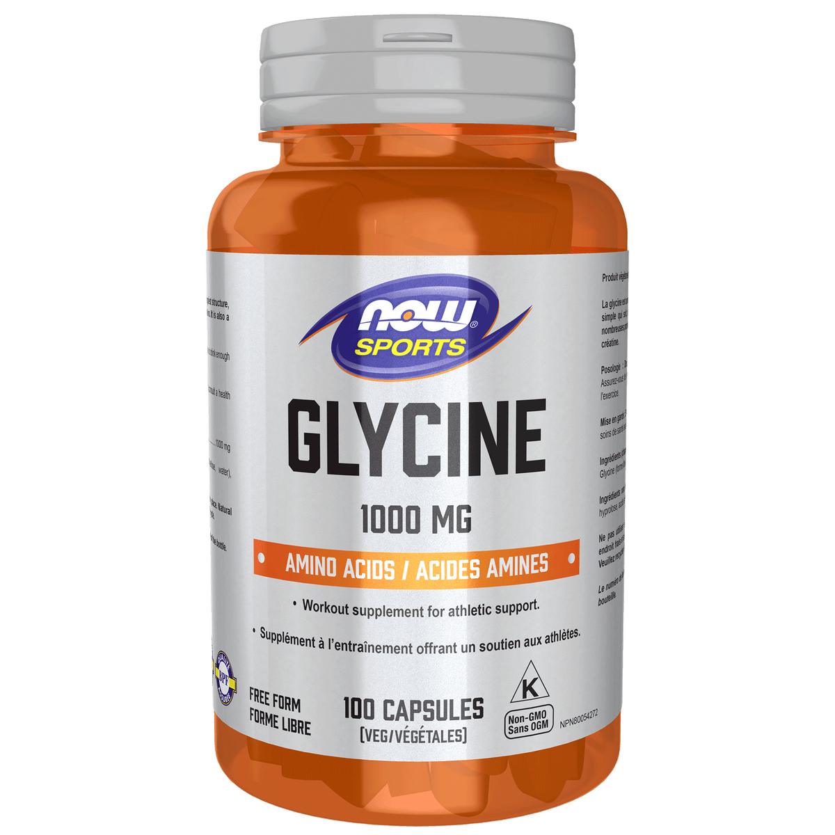 NOW Glycine 1,000 mg 100caps