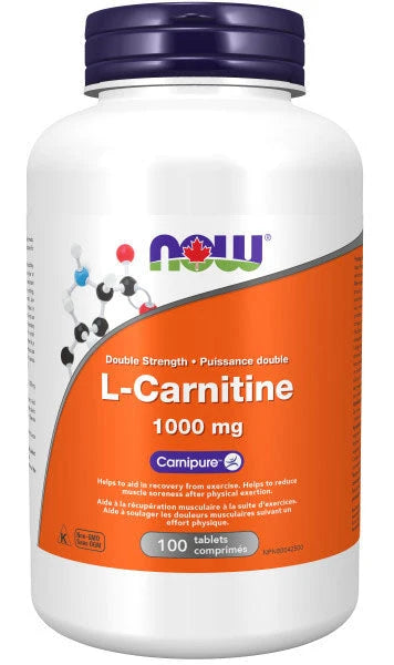 NOW® L-Carnitine Double Strength 100s