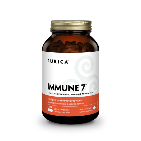 Purica Immune 7 Bonus Size, 144 vegetable capsules