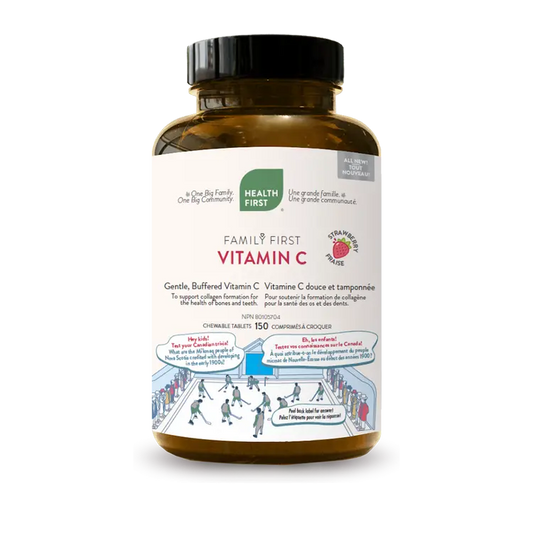 Family First Strawberry Chewable Vitamin C 400mg-150 Tablets