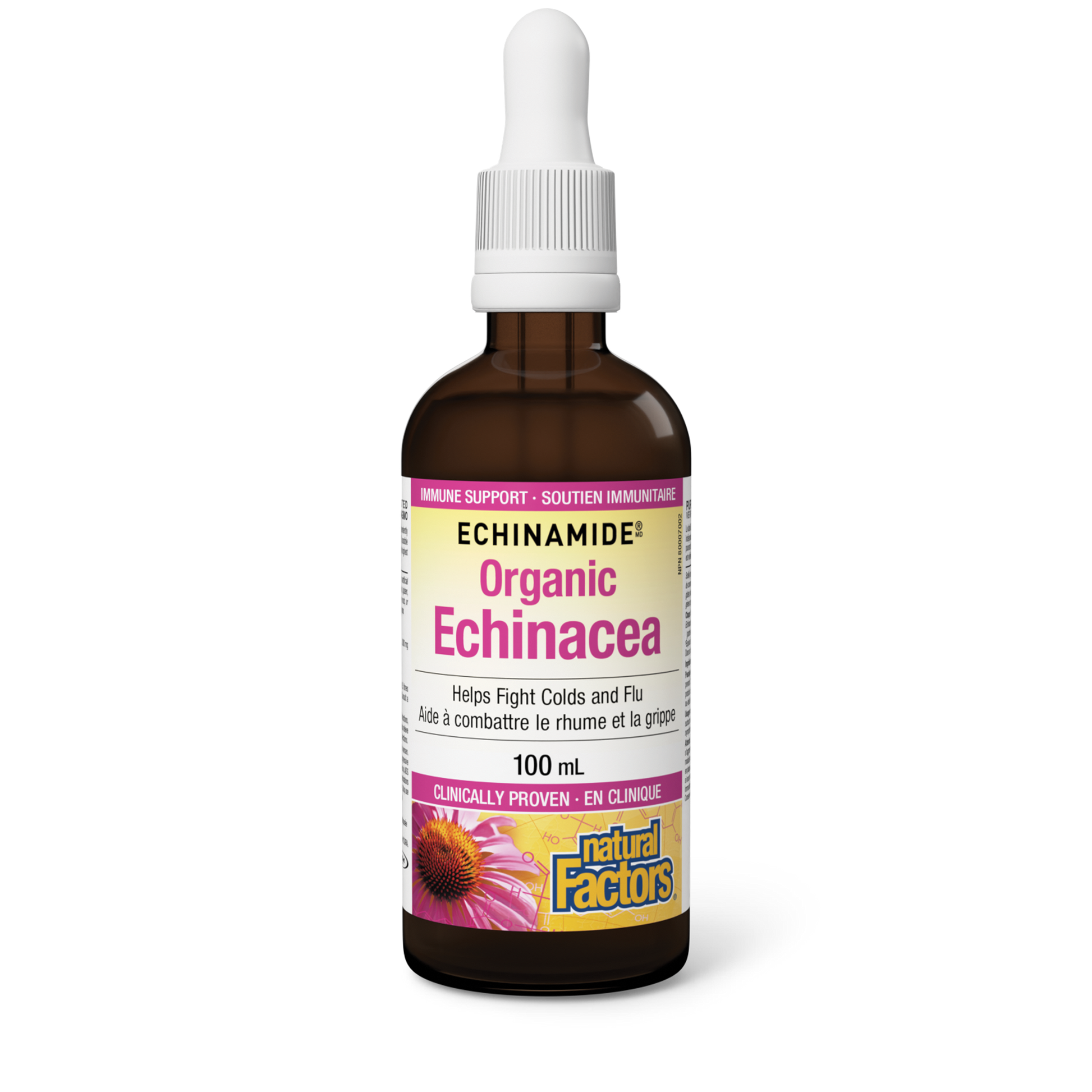 Natural Factors Organic Echinacea 100 mL Liquid