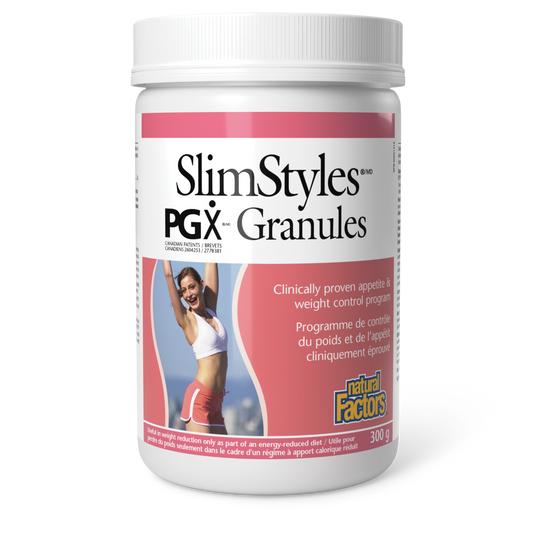 Natural Factors SlimStyles® PGX® Granules 300 g Granules