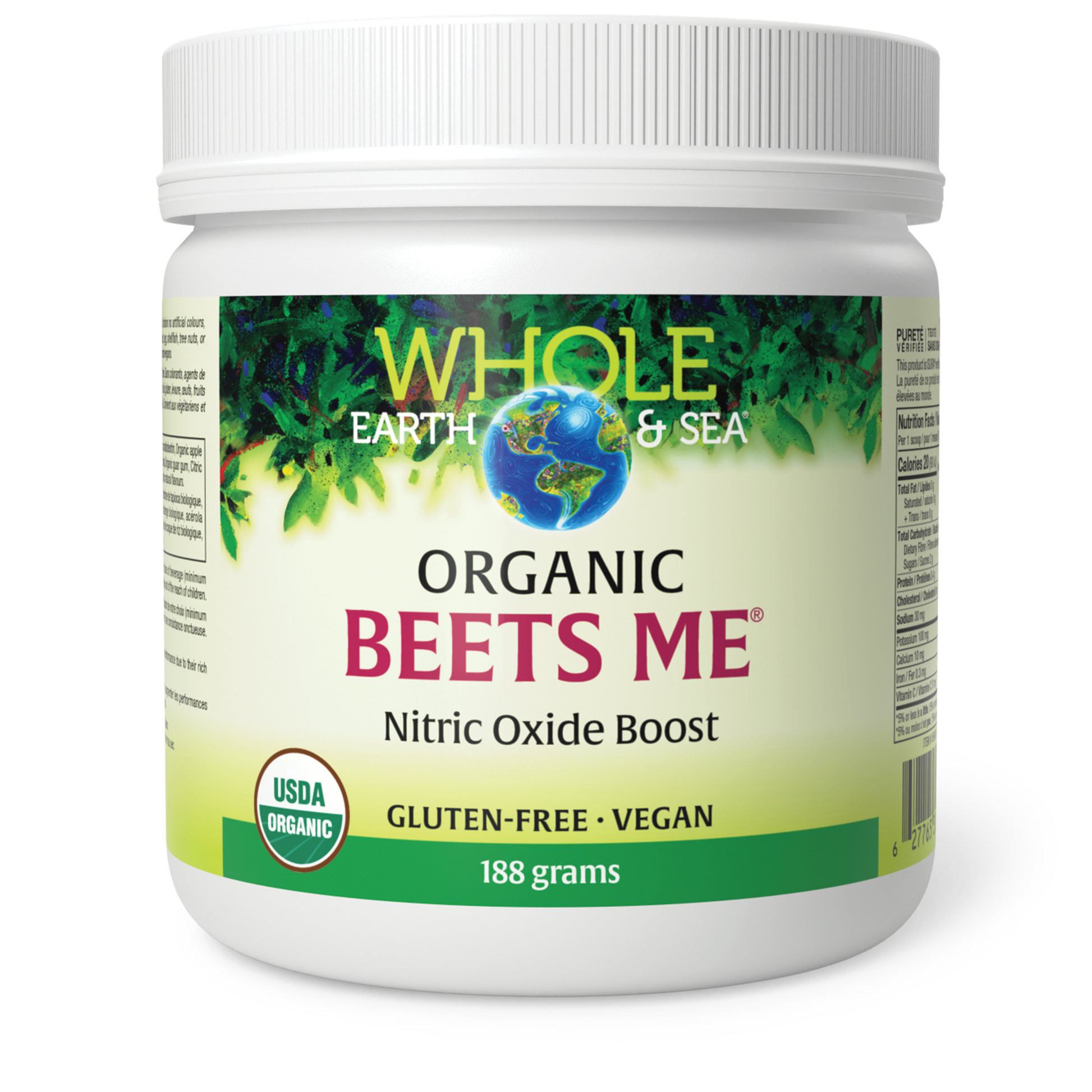 Whole Earth & Sea® Organic Beets Me® 7.5 g 188 g Powder