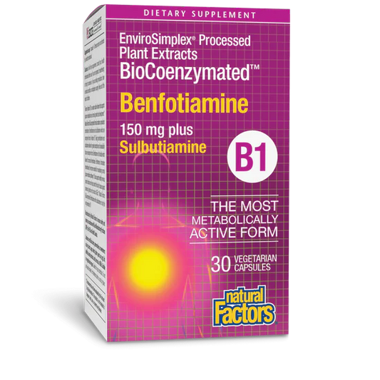 Benfotiamine + Sulbutiamine BioCoenzymated™-30 Capsules
