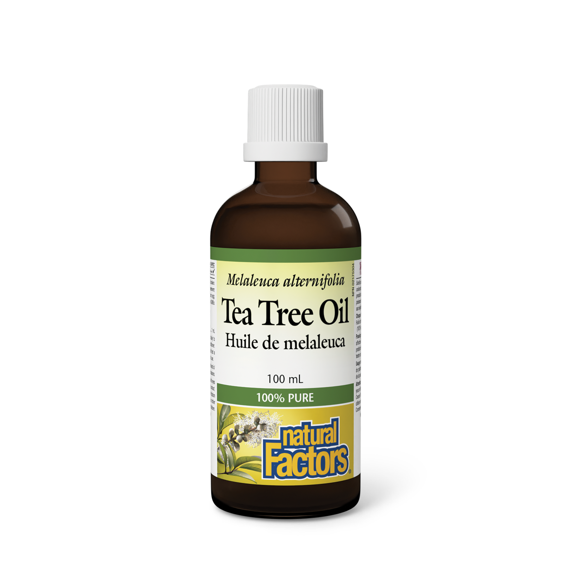 Natural Factors Tea Tree Oil 100 mL Liquid