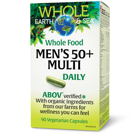 Whole Earth & Sea® Men’s 50+ Multi Daily 90 Vegetarian Capsules