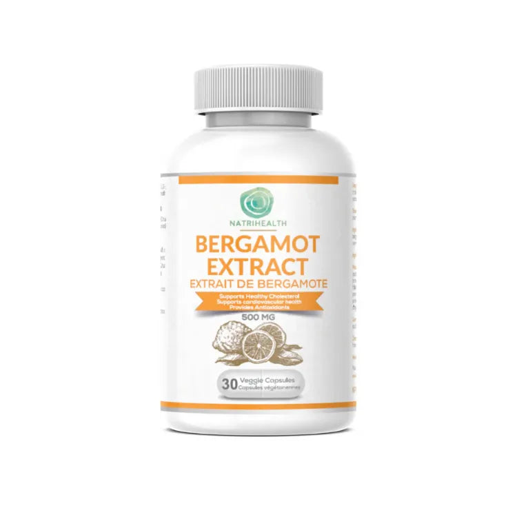 Bergamot Extract, 30 Capsules - Natrihealth