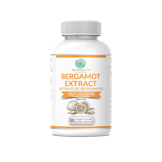 Bergamot Extract, 30 Capsules - Natrihealth