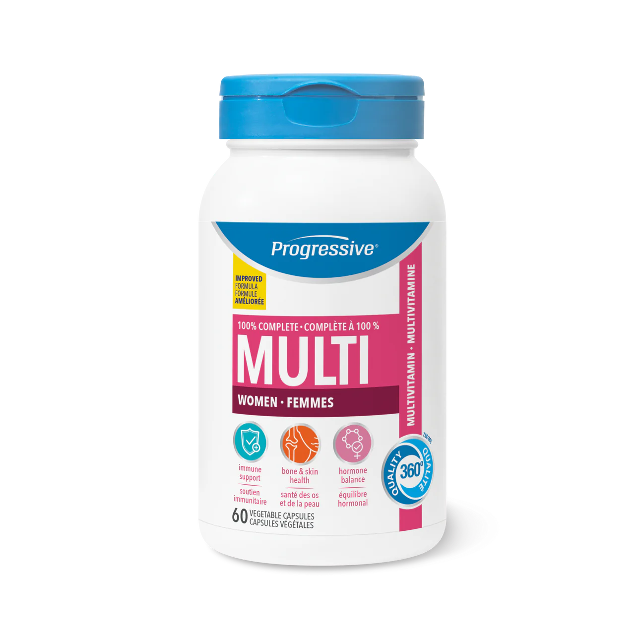 Multivitamin For Adult Women-60 Capsules