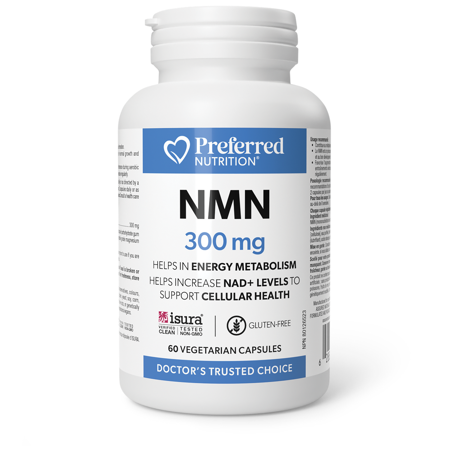 Preferred Nutrition® NMN 300 mg 60 Vegetarian Capsules