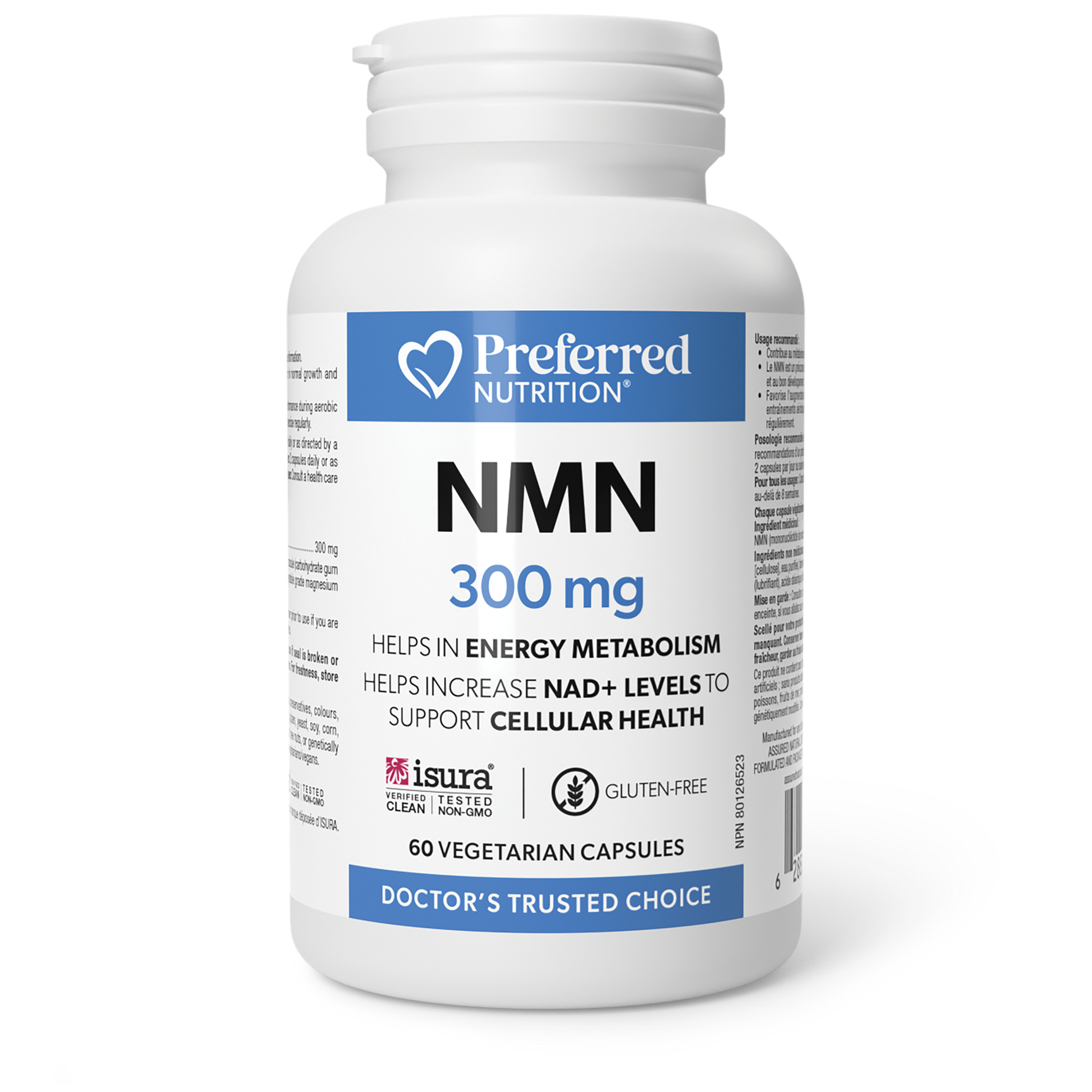 Preferred Nutrition® NMN 300 mg 60 Vegetarian Capsules