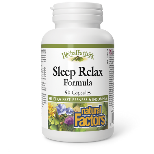 Natural Factors Sleep Relax Formula 90 Capsules