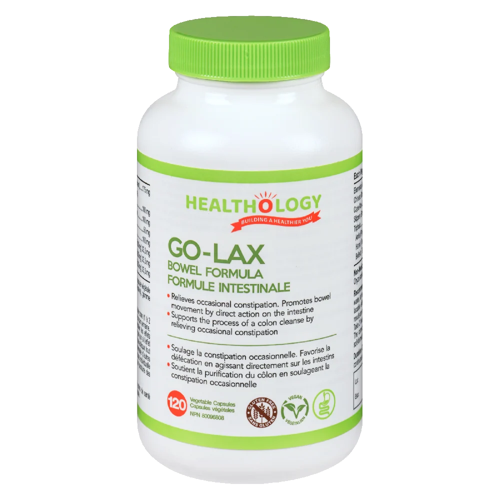 Healthology Go-Lax – Bowel Formula 120s
