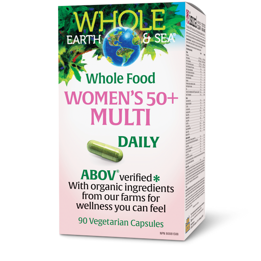 Whole Earth & Sea® Women's 50+ Multi Daily 90 Vegetarian Capsules