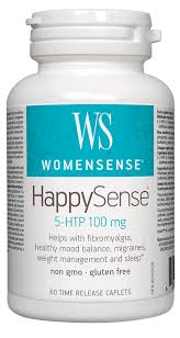 WomenSense Happy Sense 5HTP 100mg 60 time released caplets