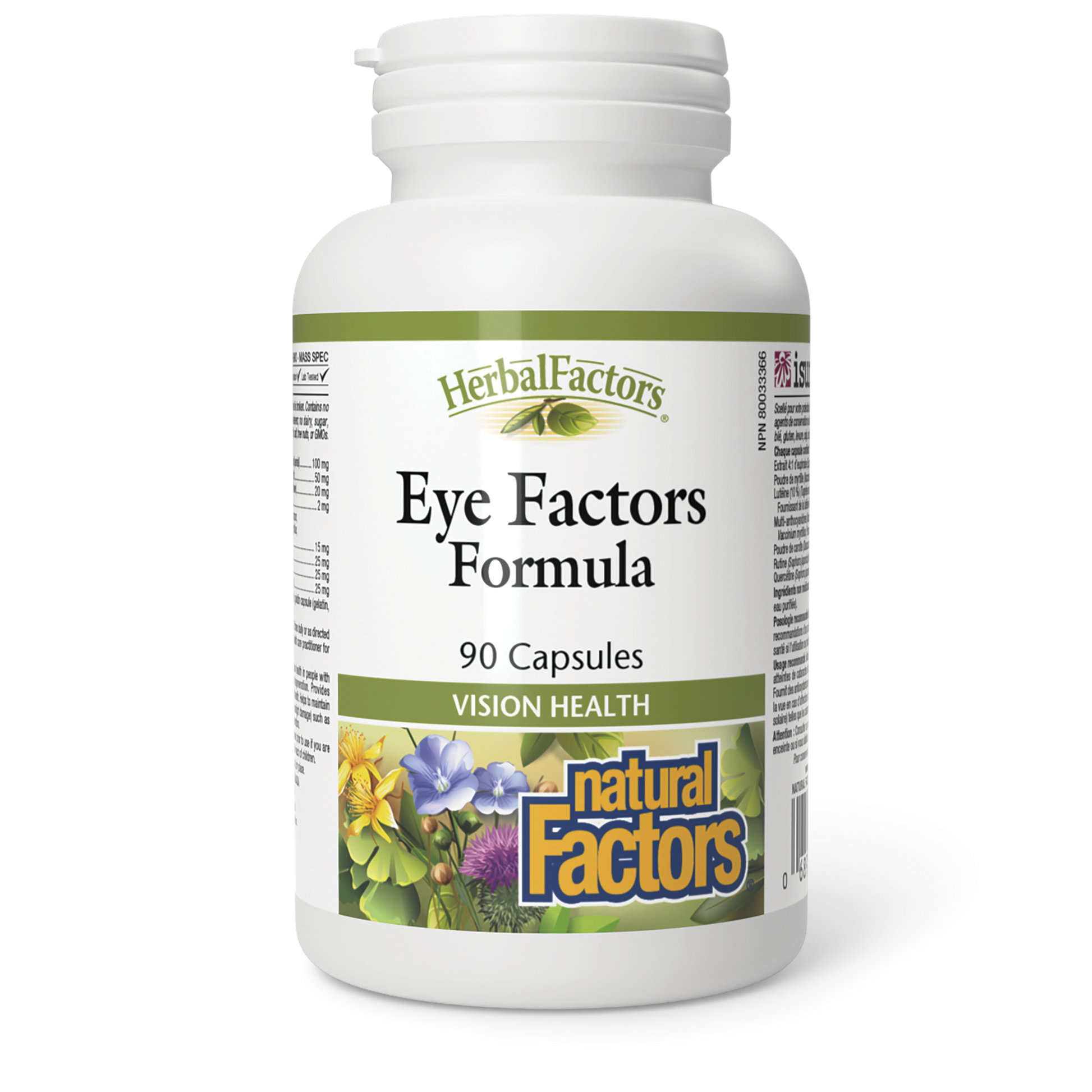 Natural Factors Eye Factors Formula 90 Capsules