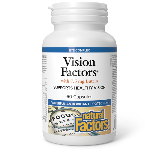 Natural Factors Vision Factors® with 7.5 mg Lutein 60 Capsules