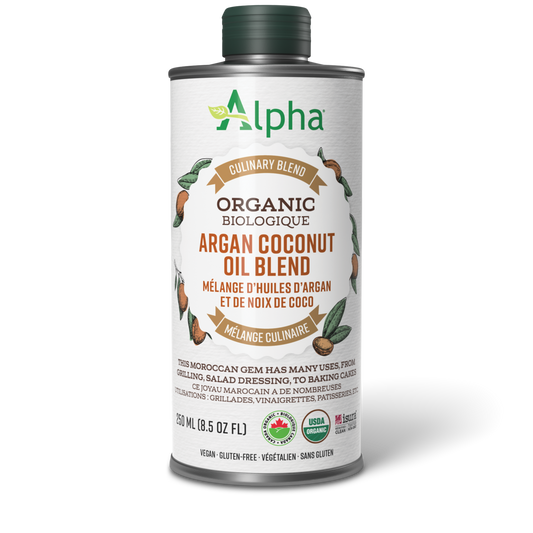 Alpha® Health Organic Argan Coconut Oil Blend 250 mL Liquid