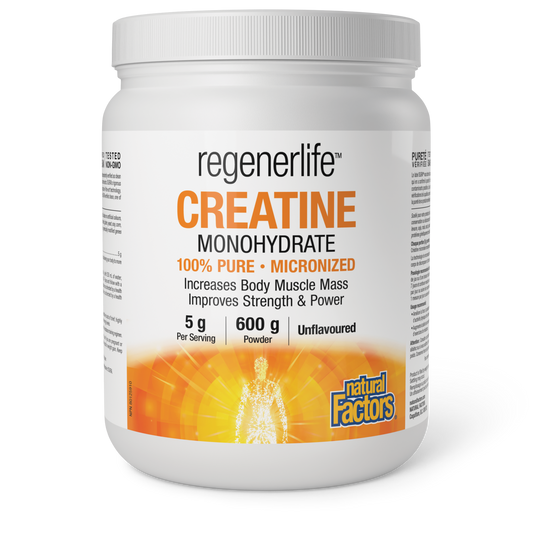 Natural Factors Creatine Monohydrate 5 g 600 g Powder Unflavoured