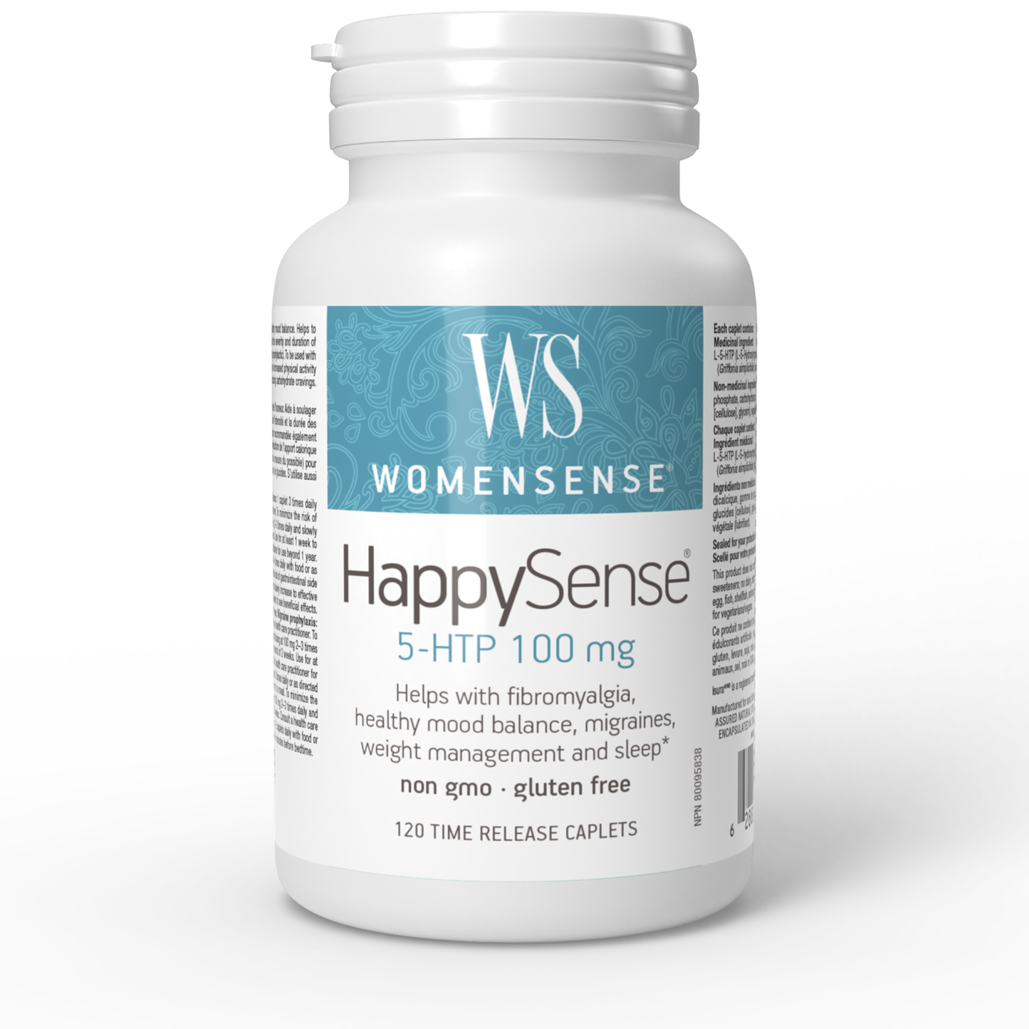 WomenSense® HappySense® 100 mg 120 Timed-Release Caplets