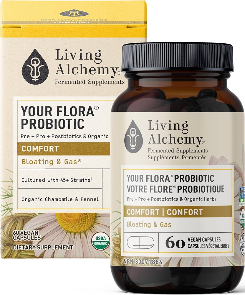 Living Alchemy Your Flora Comfort – Fermented Digestive Support 60s