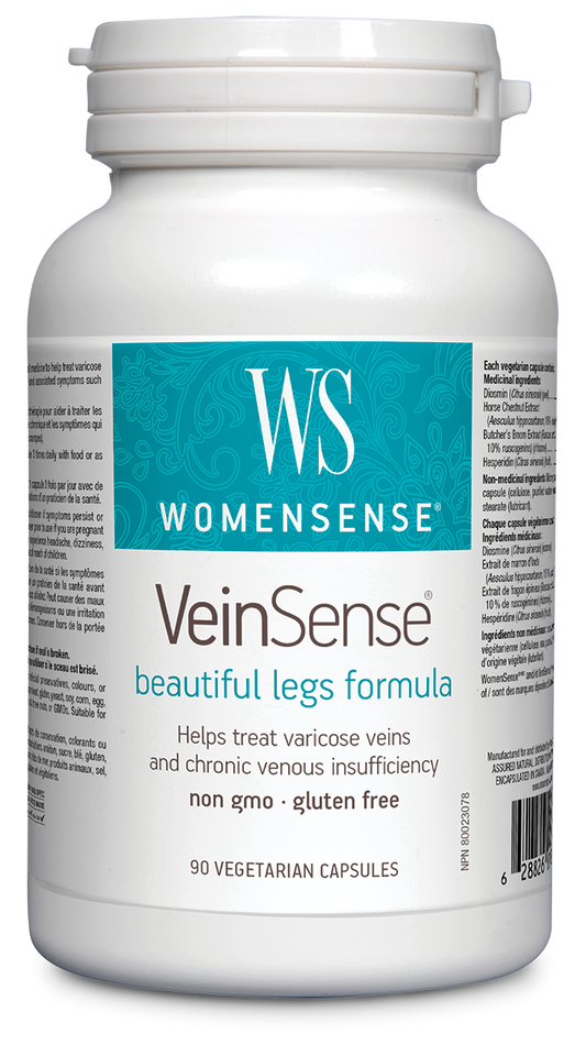 WomenSense® VeinSense® beautiful legs formula 90 Vegetarian Capsules