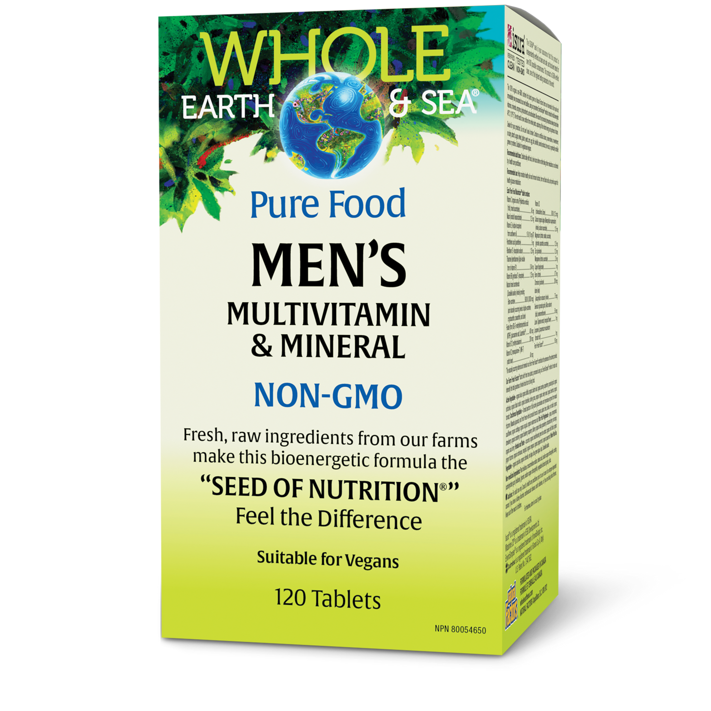 Whole Earth & Sea® Men’s Multivitamin & Mineral 120 Tablets